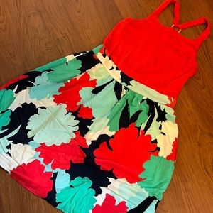 Kaari Blue floral dress